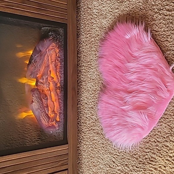 Plush Heart Shaped Rug Plush Heart Shaped Rug Plush Heart Shaped Rug shaggy rug - Picture 9 of 9